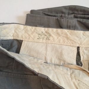 Men’s vintage gray khaki slacks